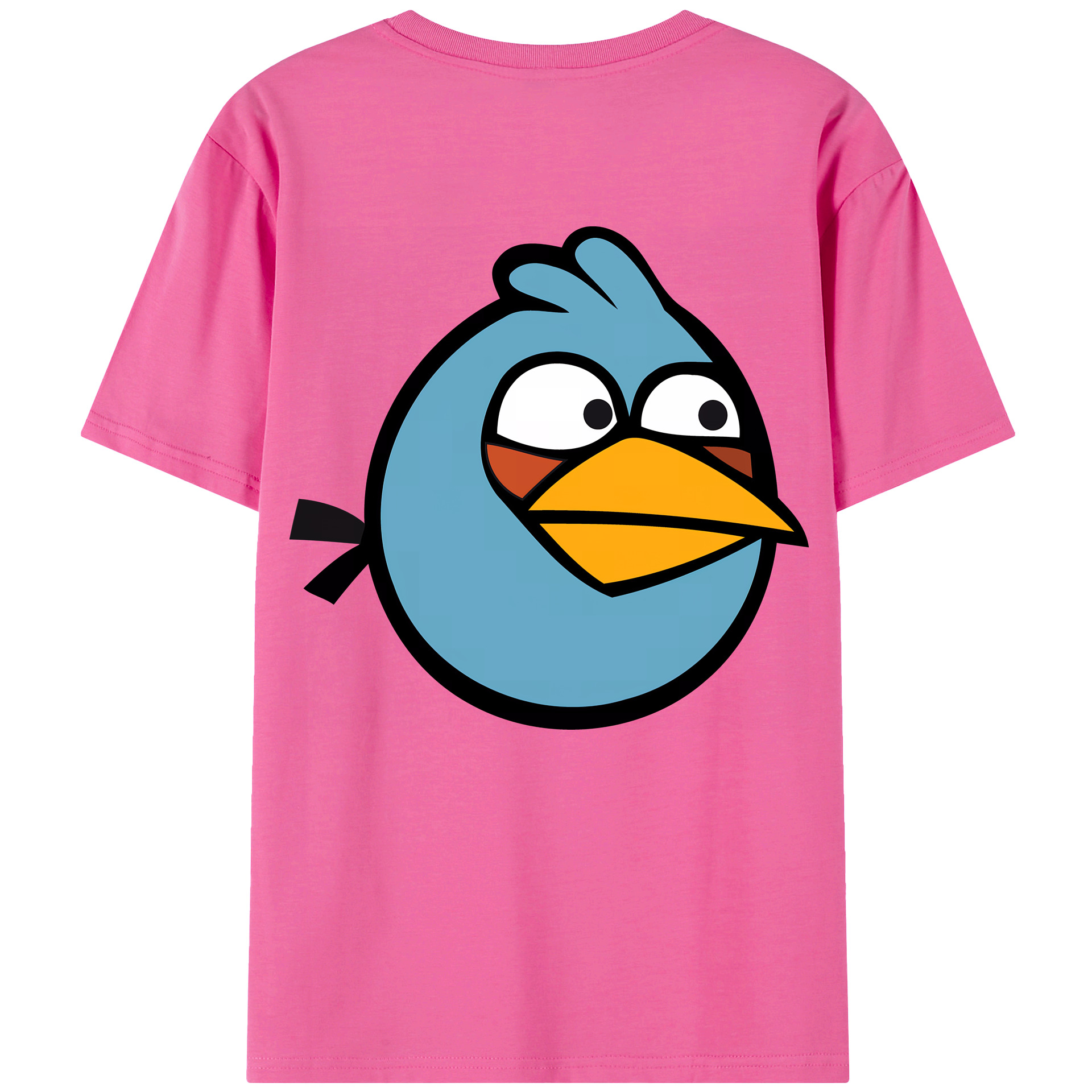 （画像用） Angry Birds アングリーバード レディース半袖Tシャツ(バックプリント)